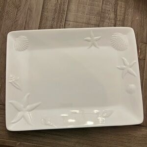 Pottery Barn Seashore Platter